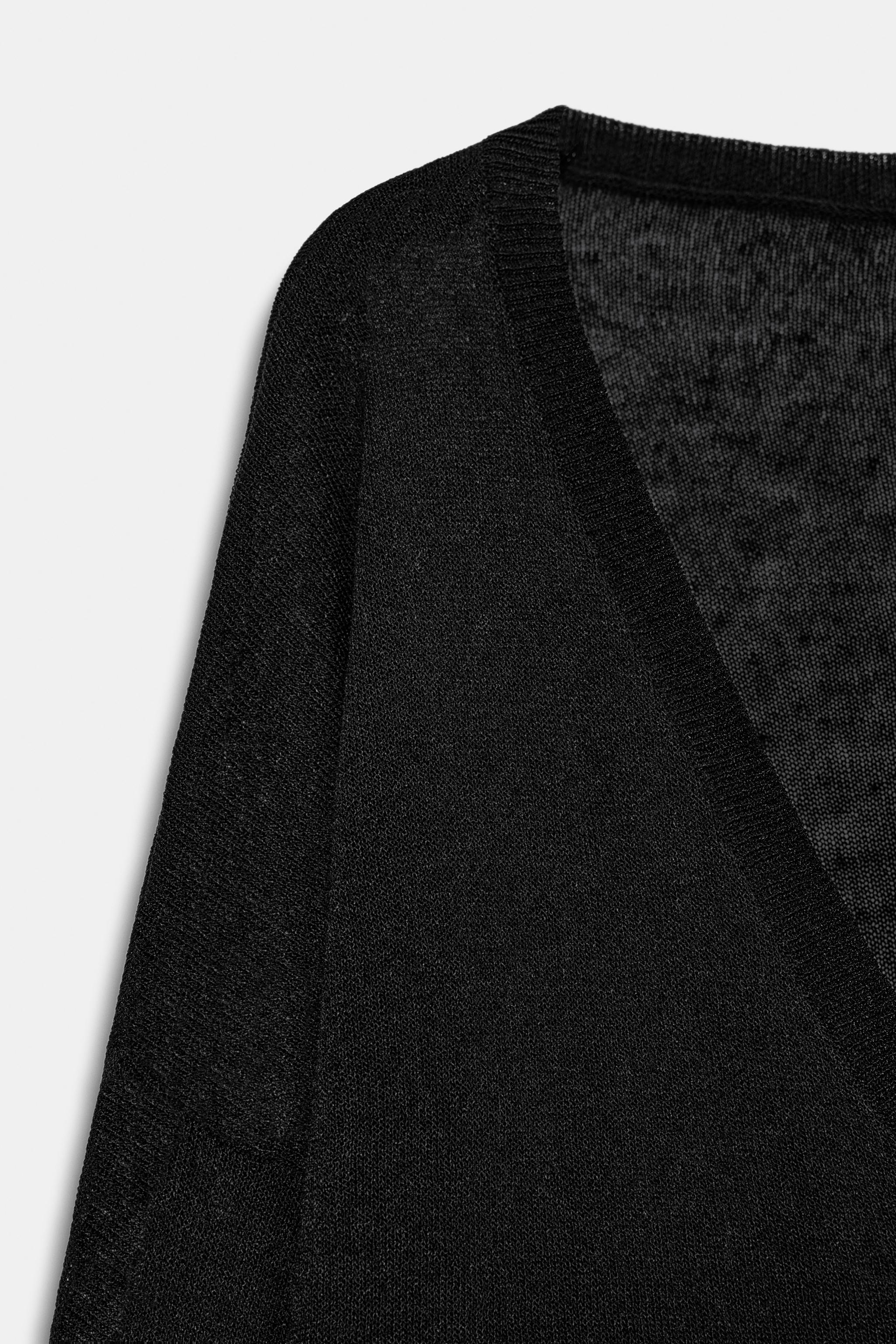 PULL EN MAILLE FINE COL V